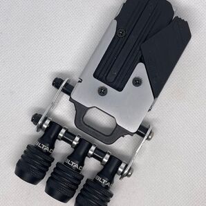 タジマメタルセフ用 ビットホルダー3P ニックス風チェーン(シルバー×ブラック)