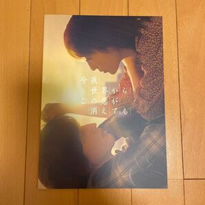 今夜、世界からこの恋が消えても 映画パンフレット