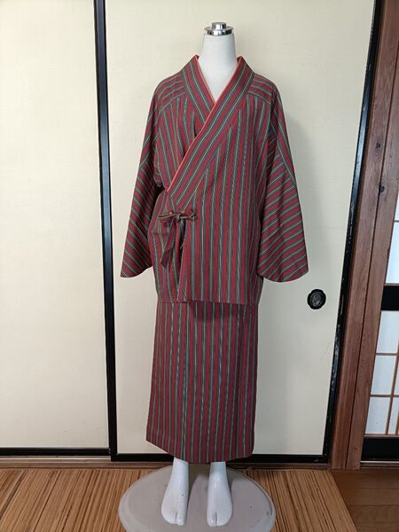 二部式着物 手洗い可 セパレーツ Lサイズ USED