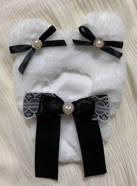 10cm ~ 12cm ぬい服 着ぐるみ ハンドメイド くまみみ ちびぐるみ