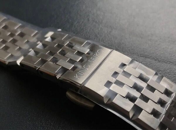 新品未使用 純正SEIKO復刻キングセイコー ブレスレット メタルバンド