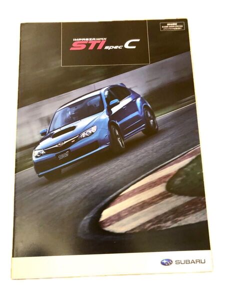 SUBARU IMPREZA WRX STI specC GRB カタログ 限定車 希少 スバル インプレッサ 零戦 2009
