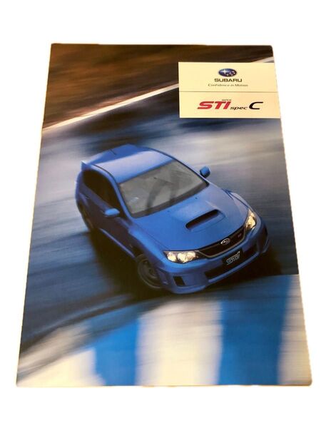 SUBARU IMPREZA WRX STI specC GRB カタログ 限定車 希少 スバル インプレッサ 零戦 2010