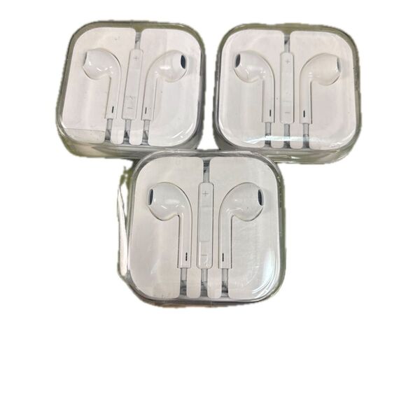 Apple 有線イヤホン 3個セット ジャックタイプ