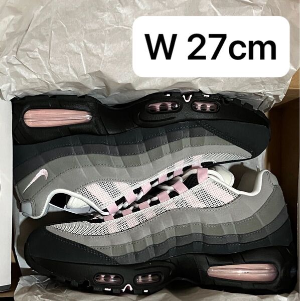 W27cm Nike Women's Air Max 95 Big Bubble Pink Foam HJ5996-001