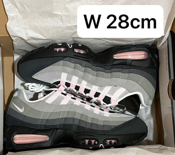 W 28cm Nike Women's Air Max 95 Big Bubble Pink Foam HJ5996-001