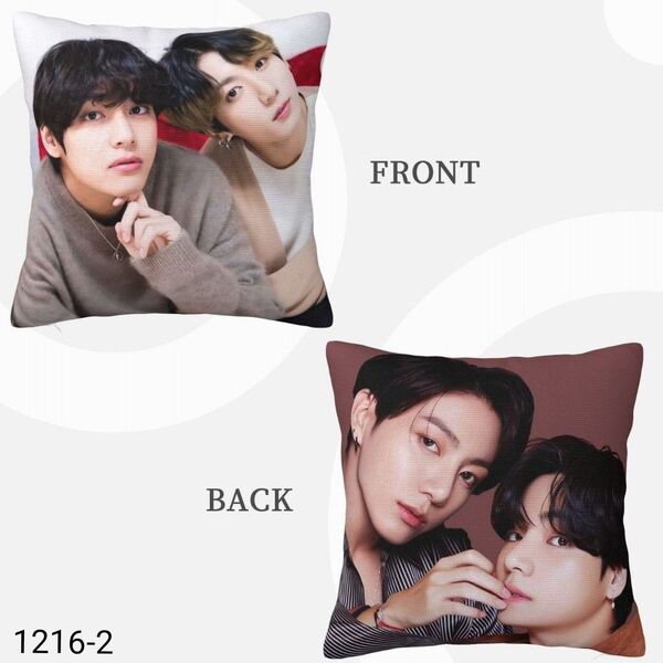BTS テテ&グク クッションカバー40×40 グテ