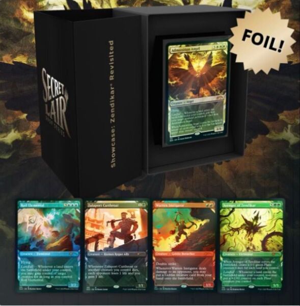 MTG Secret Lair Showcase: Zendikar Revisited FOIL 未開封 シークレットレイヤー