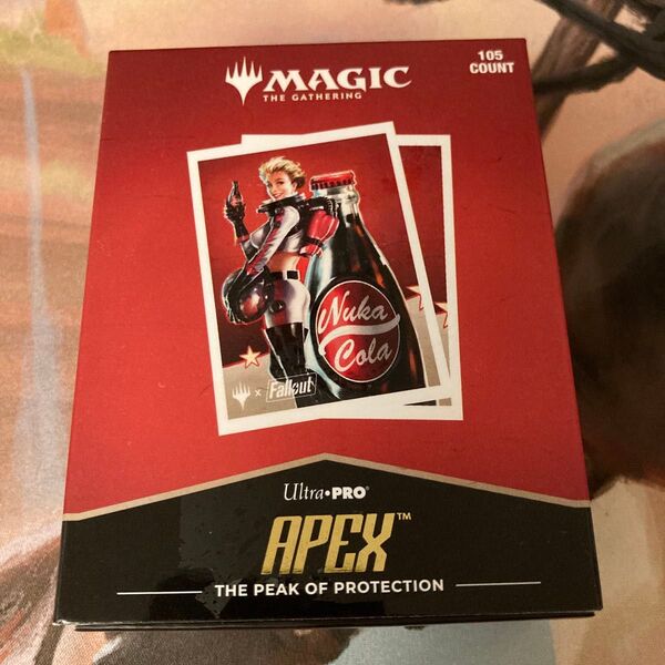 ultra pro 公式スリーブ ヌカコーラ apex 105枚 MTG fallout 未開封 希少 デッキプロテクター②