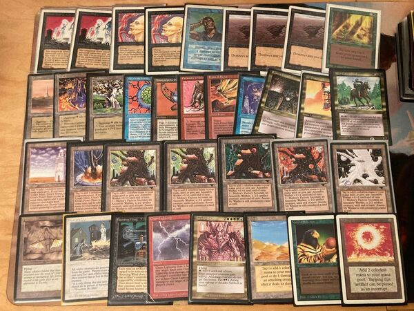 MTG オールドスクール 大量 まとめ FBB old school α〜the dark 状態悪 プレイ用 旧枠 引退