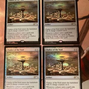 PROMO 虚空の杯 chalice of the void FOIL 英語 4枚セット MTG ジャッジ褒賞 J19 EN