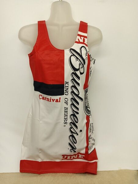 新品訳あり特価!バドワイザー ワンピース バドガール レースクイーン Budweiser M コスプレ衣裳