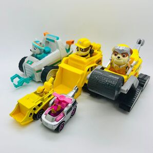 美品パウパトロール ベーシックビーグル ラブル エベレスト スカイ マイティーブルドーザー パワーブルドーザー