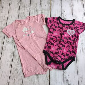 ベビー服 ロンパース 2枚セット