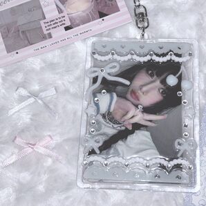 トレカケースデコ トレカキーホルダー レジン y2k