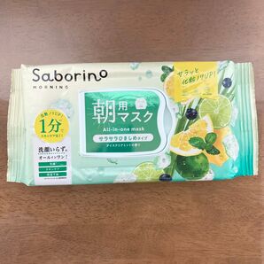 サボリーノ 【限定】朝用 目ざまシート アイスクリアミントの香り 28枚入り 1個 匿名配送