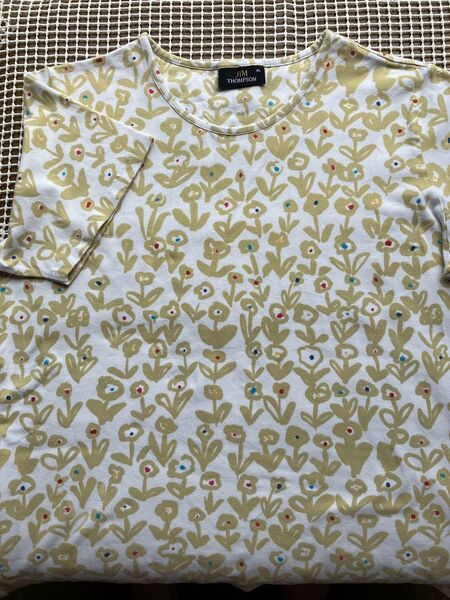 JIM THOMPSON ジムトンプソン 総柄 花柄 半袖 Tシャツ