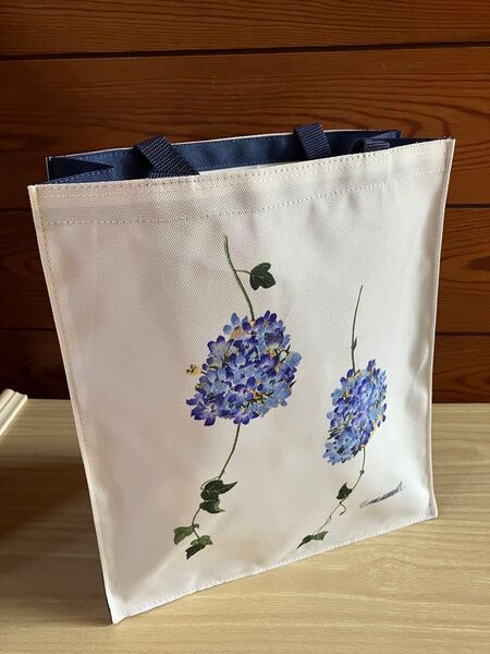 三越オリジナル トートバッグ エコバック 紫陽花 あじさい柄