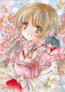 【オリジナルイラストs】【和服18】【A4サイズ】検：手描きイラスト