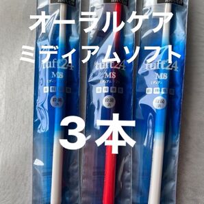 タフト24 MS(ミディアム)ソフト 歯科専用 殺菌済 オーラルケア 歯ブラシ 3本
