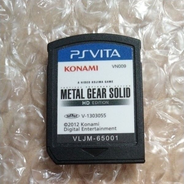 PSVita ソフトのみ メタルギアソリッドHDエディション