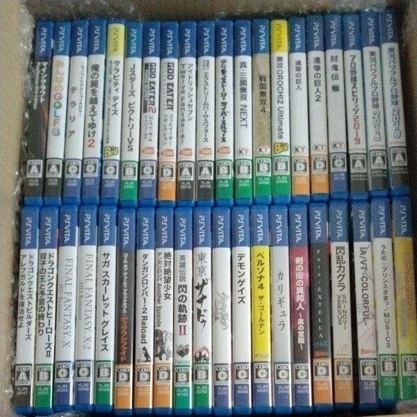 PSVITA ソフトまとめ売り 40本セット 完品