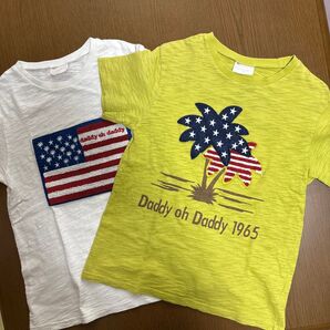 Daddy Oh Daddy ダディオダディ 半袖 Tシャツ 140 2枚セット