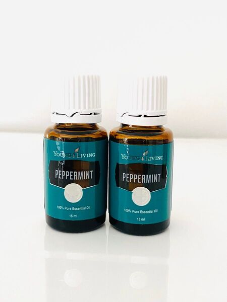 ヤングリビング ペパーミント エッセンシャルオイル 15ml 2本セット