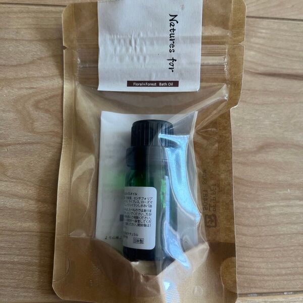 ネイチャーズフォー Natures for フローラル&フォレストバスオイル8mL