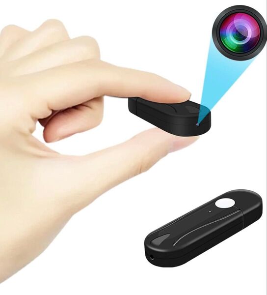 小型カメラ 防犯カメラ ループ録画 1080P スマホ連動 USB型カメラ 軽量 コンパクト