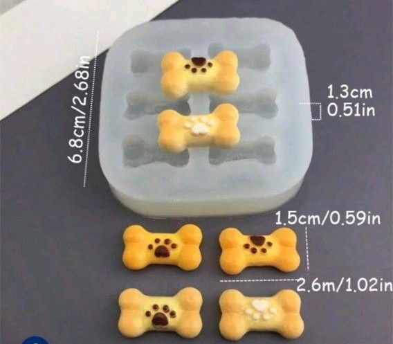 骨型 シリコンモールド ハンドメイド用品 レジン用品