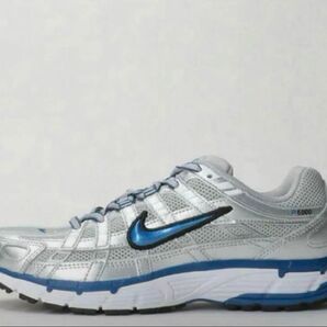 NIKE P-6000 ウィメンズ 29cm シルバーブルー ダッドシューズ