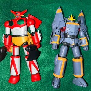 【組立済】MODEROID ミニ合体変形 ゲッター1&ガンバスター★グッドスマイルカンパニー/モデロイド