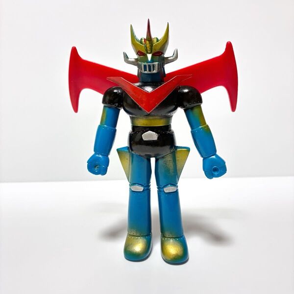 工場の余剰在庫品 『グレートマジンガー スクランブルダッシュ付き ポピー 昭和レトロ 当時物 ソフビ