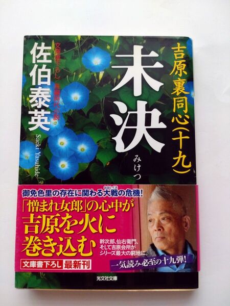 佐伯泰英 未決 光文社文庫