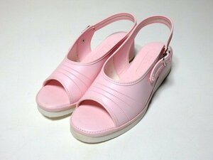 ③[NURSE] сделано в Японии * не использовался * розовый * медсестра сандалии *M размер!