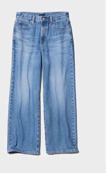 UNIQLOワイドストレートジーンズ61㎝ インディゴ