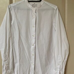無印良品 綿100%丸首シャツ ホワイトXS 美品