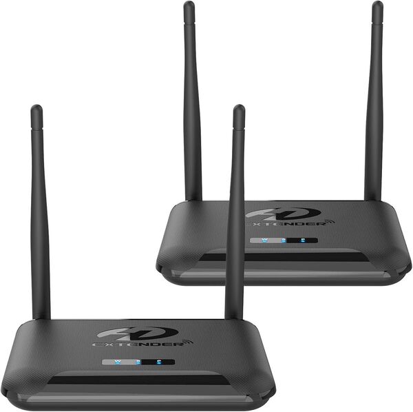 ワイヤレス HDMI 無線 送信機受信機 1080P フルHD 最大200M 赤外線リモコン 技適認証R217-220554