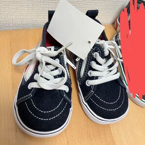 新品 VANS ベビースケートハイ スニーカー 13cm 赤ちゃん ベビー 子供