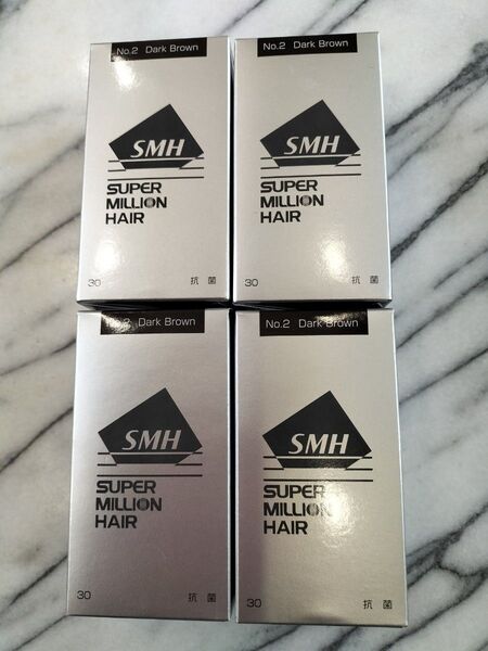 ダークブラウン ルアン スーパーミリオンヘアー No2、30g4個