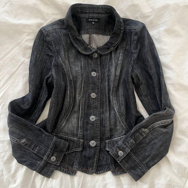 vintage denim jacket ジャケット デニム 長袖 フェアリーグランジ fairy grunge y2k