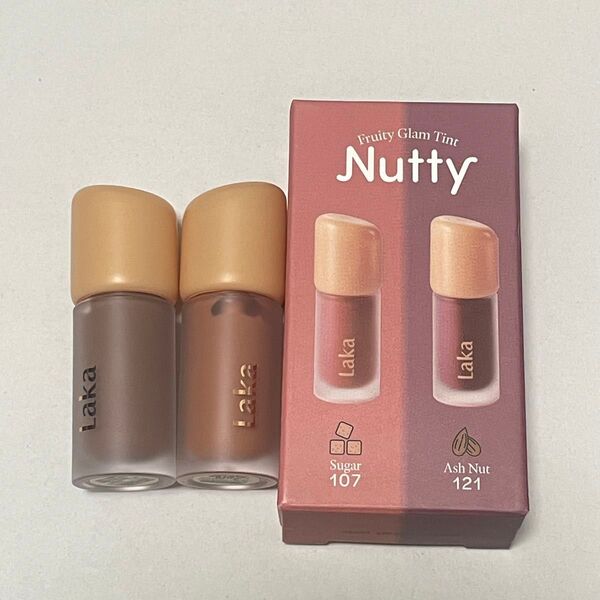 Laka フルーティーグラムティントミニデュオ ナッティー Nutty