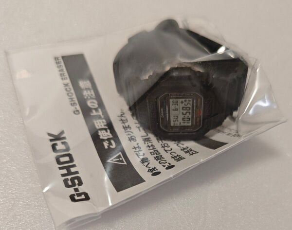 非売品 G-SHOCK 消しゴム 40周年 ノベルティ 新品 未開封 CASIOカシオ DW-5000 DW-5600