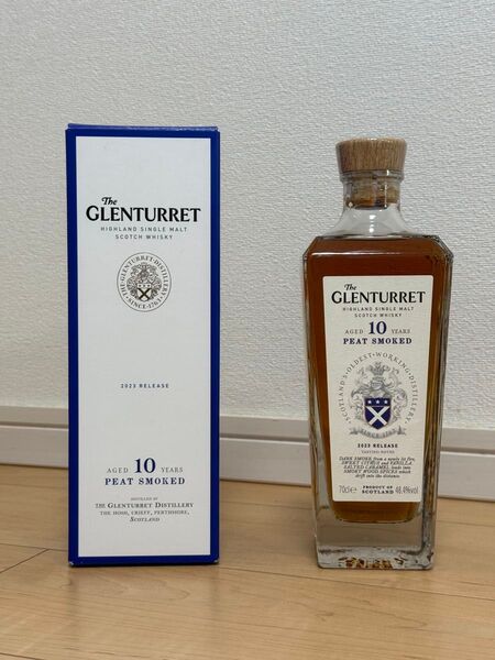 グレンタレット 10年 GLENTURRET PEAT SMOKED 2023