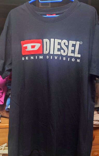古着DIESEL Tシャツ ブラック 大きいサイズ3L