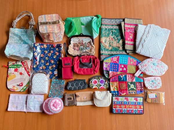 ポーチ カバン 小物入れ 巾着 小銭入れ まとめ売り