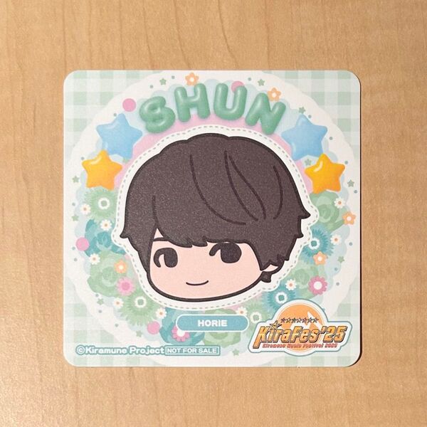 Kiramune キラミューン キラフェス 2025 GIGO コラボ たいやき コースター 堀江瞬