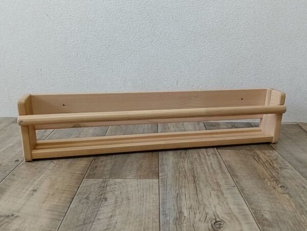 IKEA FLISAT 木製 ウォールシェルフ 壁掛け棚②