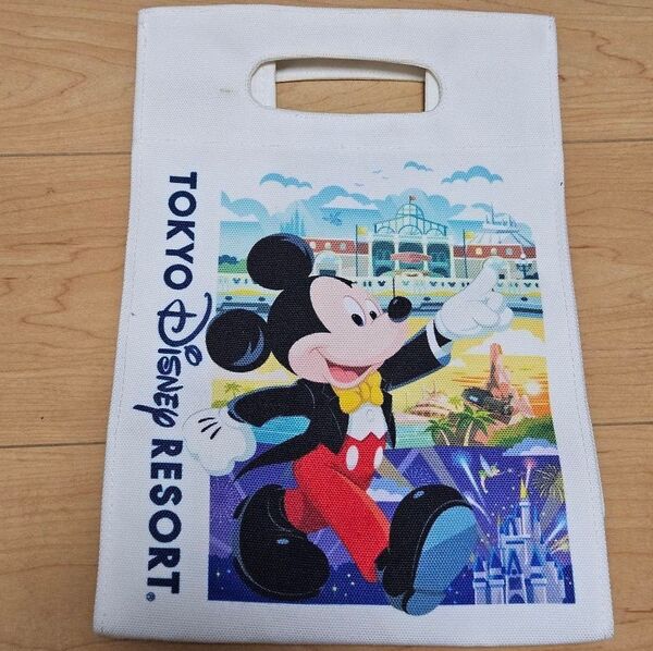 ディズニーリゾート ショッピング袋デザイン トートバッグSサイズ